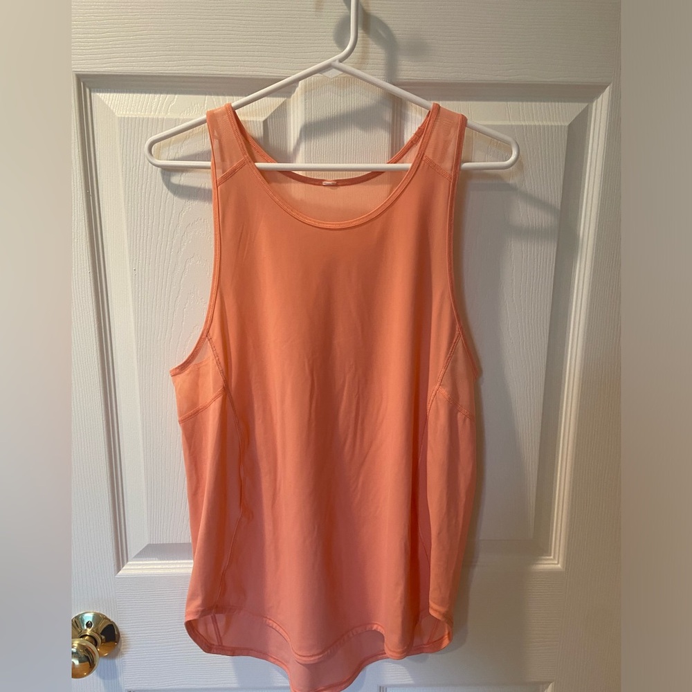 LULULEMON women’s sculpt tank top size 8 color pink